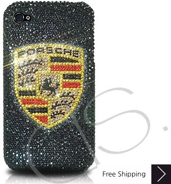 borstel Datum Leegte Porsche Bling Swarovski Crystal iPhone 14 Case iPhone 14 Pro and iPhone 14  Pro MAX Case