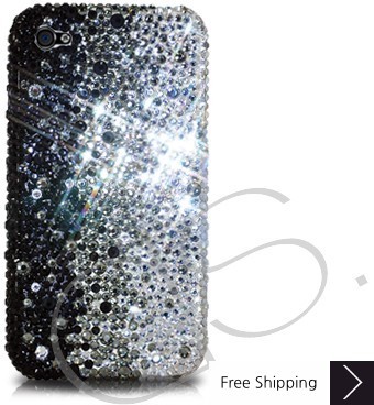 bagageruimte wapen Aannemer Graphite Bling Swarovski Crystal iPhone 14 Case iPhone 14 Pro and iPhone 14  Pro MAX Case