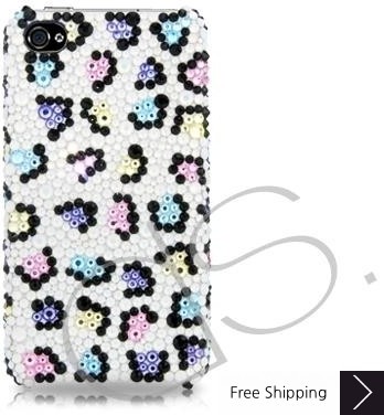 Shatter Floral Bling Swarovski Crystal iPhone 15 Case iPhone 15 Pro and iPhone 15 Pro MAX Case